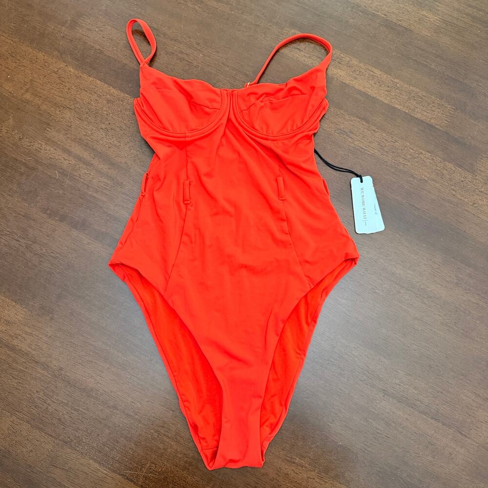WE WORE WHAT - Orange One Piece Size XS